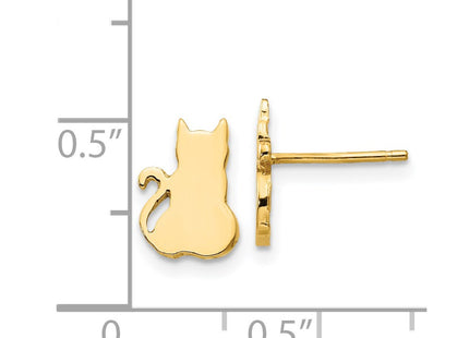 14k Yellow Gold Earrings Style TF536 - Classique Jewelry Inc.
