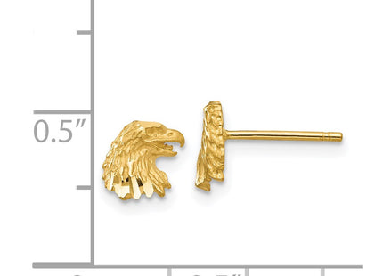 14k Yellow Gold Earrings Style TF539 - Classique Jewelry Inc.