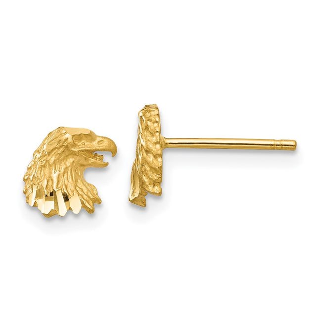 14k Yellow Gold Earrings Style TF539 - Classique Jewelry Inc.
