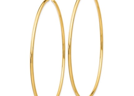 14k Yellow Gold Earrings Style TF550 - Classique Jewelry Inc.