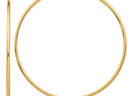 14k Yellow Gold Earrings Style TF550 - Classique Jewelry Inc.