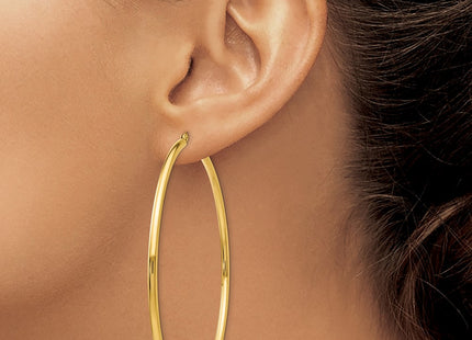 14k Yellow Gold Earrings Style TF551 - Classique Jewelry Inc.