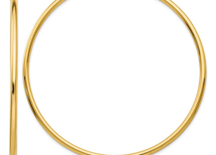 14k Yellow Gold Earrings Style TF551 - Classique Jewelry Inc.