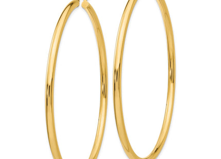 14k Yellow Gold Earrings Style TF552 - Classique Jewelry Inc.