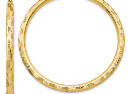 14k Yellow Gold Earrings Style TF559 - Classique Jewelry Inc.