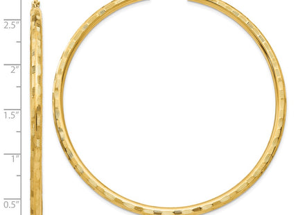 14k Yellow Gold Earrings Style TF563 - Classique Jewelry Inc.