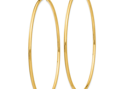 14k Yellow Gold Earrings Style TF580 - Classique Jewelry Inc.