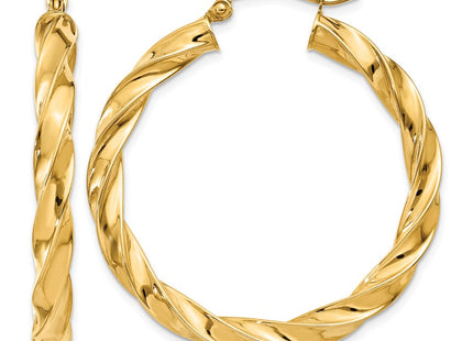 14K gold hoop earrings