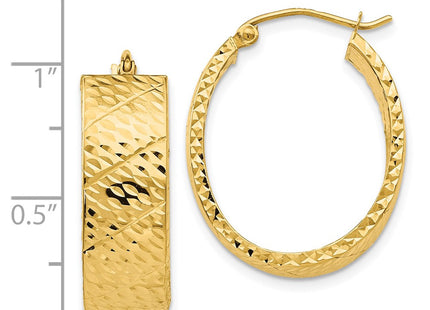 14k Yellow Gold Earrings Style TF597 - Classique Jewelry Inc.