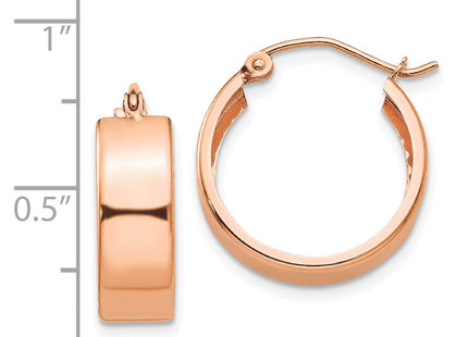 14k Rose Gold Earrings Style TF616 - Classique Jewelry Inc.
