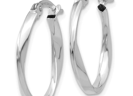 14k White Gold Earrings Style TF670 - Classique Jewelry Inc.