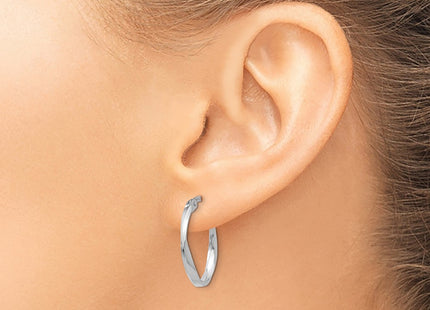 14k White Gold Earrings Style TF670 - Classique Jewelry Inc.