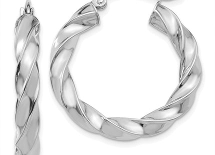 14k White Gold Earrings Style TF673 - Classique Jewelry Inc.