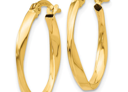 14k Yellow Gold Earrings Style TF683 - Classique Jewelry Inc.