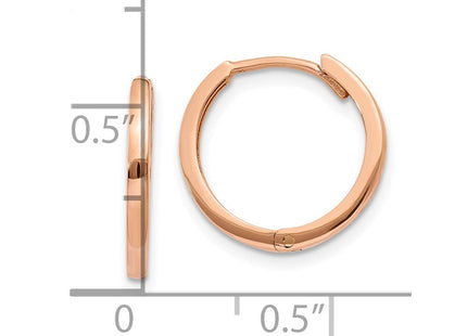 14k Rose Gold Earrings Style TF764 - Classique Jewelry Inc.