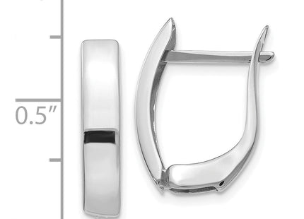 14k White Gold Earrings Style TF771 - Classique Jewelry Inc.