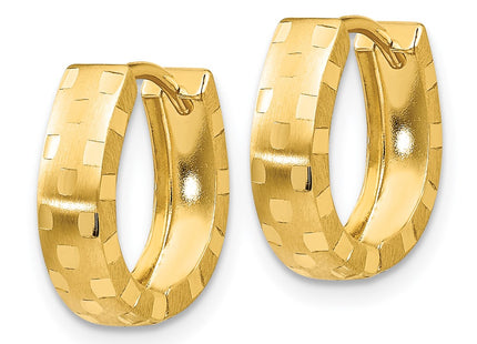 14k Yellow Gold Earrings Style TF773 - Classique Jewelry Inc.