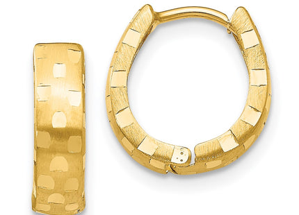 14k Yellow Gold Earrings Style TF773 - Classique Jewelry Inc.