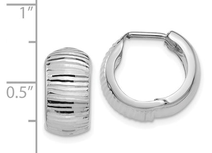 14k White Gold Earrings Style TF779 - Classique Jewelry Inc.