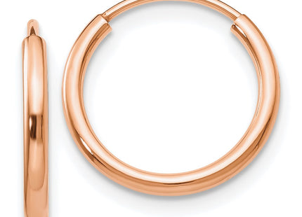 14k Rose Gold Earrings Style TF781 - Classique Jewelry Inc.