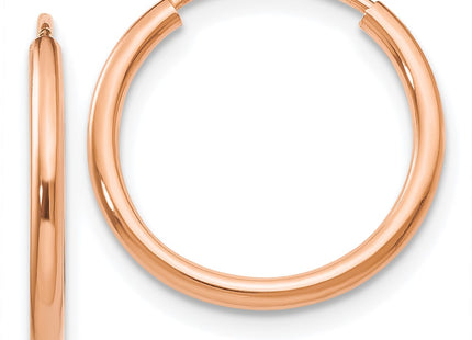 14k Rose Gold Earrings Style TF782 - Classique Jewelry Inc.