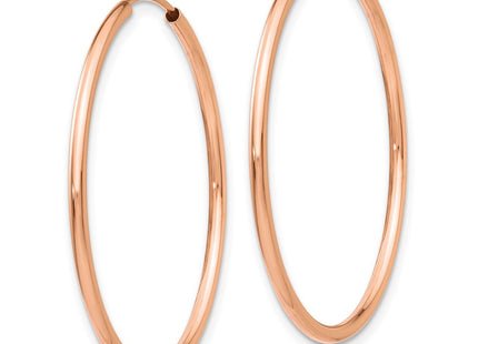 14k Rose Gold Earrings Style TF786 - Classique Jewelry Inc.