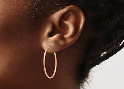 14k Rose Gold Earrings Style TF786 - Classique Jewelry Inc.