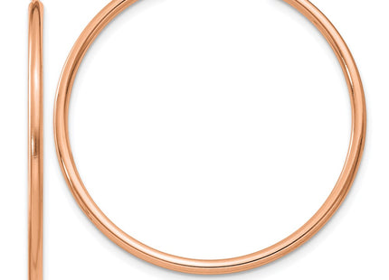 14k Rose Gold Earrings Style TF786 - Classique Jewelry Inc.