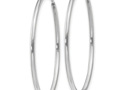 14k White Gold Earrings Style TF788 - Classique Jewelry Inc.