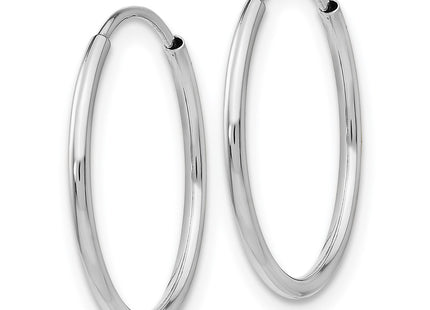 14k White Gold Earrings Style TF790 - Classique Jewelry Inc.
