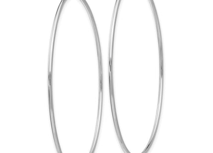 14k White Gold Earrings Style TF796 - Classique Jewelry Inc.