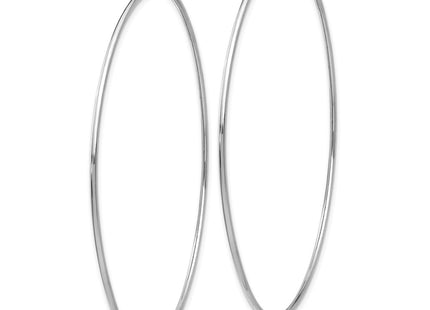 14k White Gold Earrings Style TF798 - Classique Jewelry Inc.