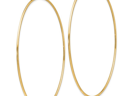 14k Yellow Gold Earrings Style TF801 - Classique Jewelry Inc.