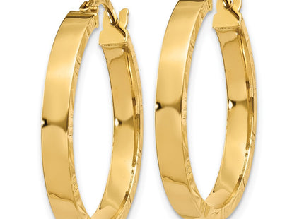 14k Yellow Gold Earrings Style TF813 - Classique Jewelry Inc.