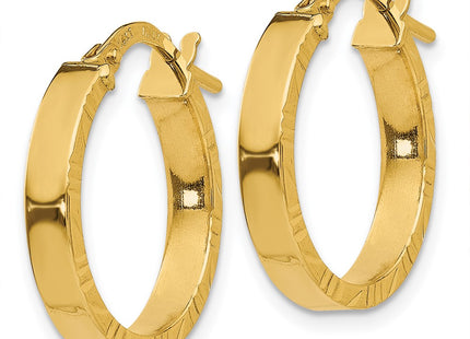 14k Yellow Gold Earrings Style TF814 - Classique Jewelry Inc.