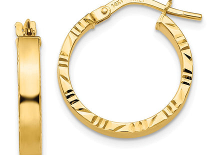 14k Yellow Gold Earrings Style TF814 - Classique Jewelry Inc.