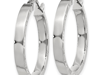 14k White Gold Earrings Style TF816 - Classique Jewelry Inc.