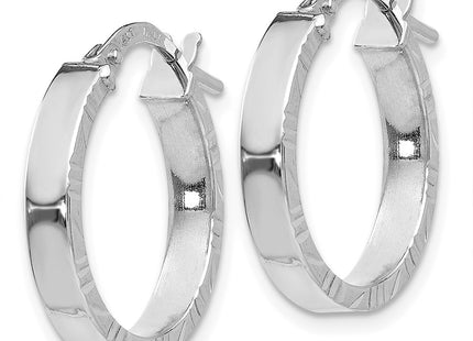 14k White Gold Earrings Style TF817 - Classique Jewelry Inc.