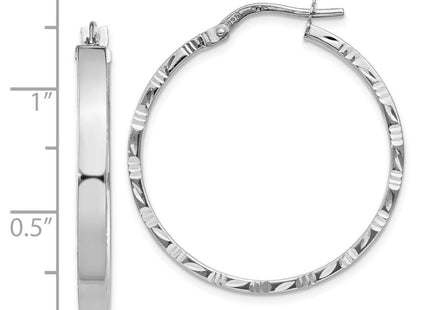 14k White Gold Earrings Style TF817 - Classique Jewelry Inc.