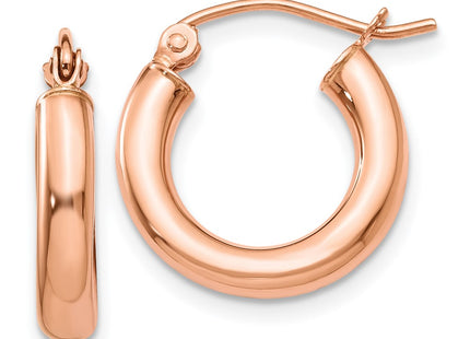 14k Rose Gold Earrings Style TF818 - Classique Jewelry Inc.