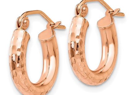 14k Rose Gold Earrings Style TF821 - Classique Jewelry Inc.