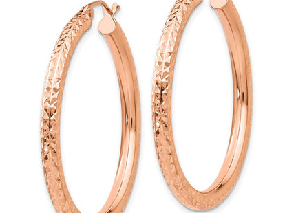 14k Rose Gold Earrings Style TF824 - Classique Jewelry Inc.