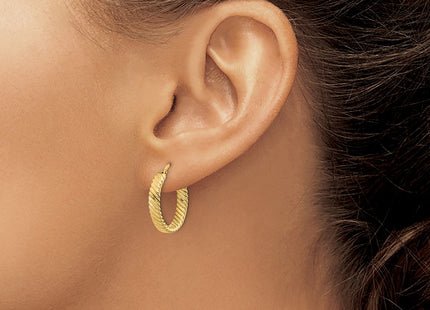 14k Yellow Gold Earrings Style TF863 - Classique Jewelry Inc.