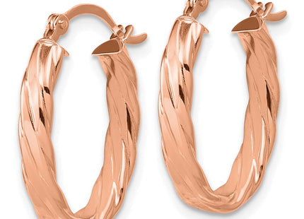 14k Rose Gold Earrings Style TF868R - Classique Jewelry Inc.