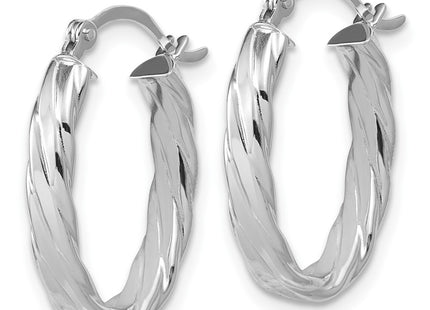 14k White Gold Earrings Style TF869 - Classique Jewelry Inc.