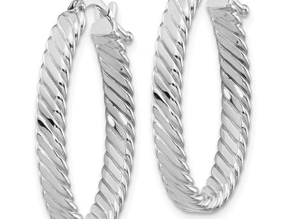 14k White Gold Earrings Style TF871 - Classique Jewelry Inc.