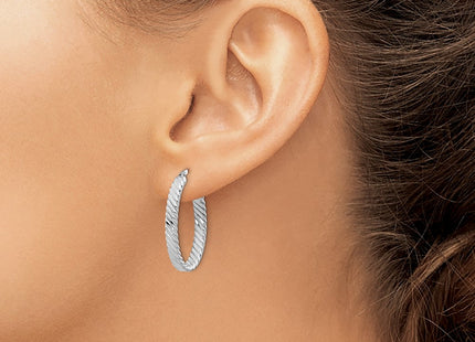 14k White Gold Earrings Style TF871 - Classique Jewelry Inc.