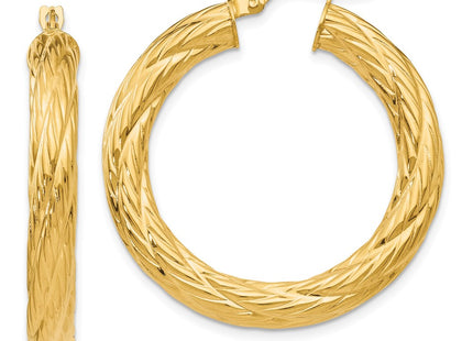 14K gold hoop earrings