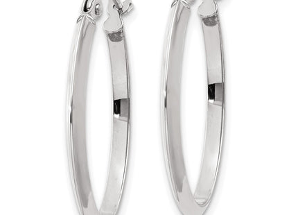14k White Gold Earrings Style TF972 - Classique Jewelry Inc.