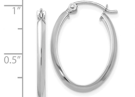 14k White Gold Earrings Style TF972 - Classique Jewelry Inc.